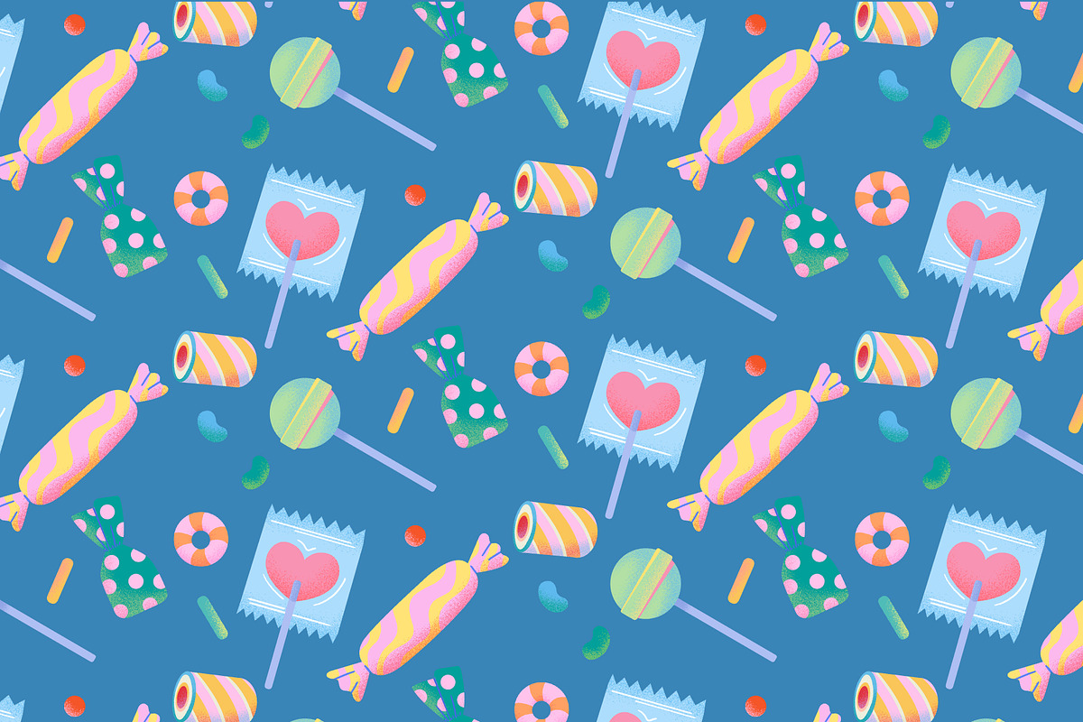Set of Candy, an Illustration by selintahtakilic (Photo 6 of 9)