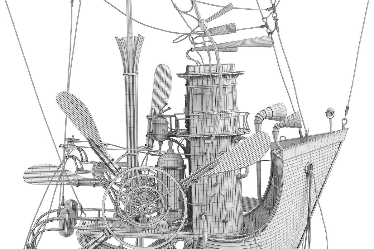 The Captain by Daniel Agdag, an Object 3D Model by 3dmitruk (Photo 9 of 16)