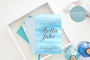 Seascape Watercolor Backgrounds, a Graphic by Photohacklovers (Thumbnail 3 of 6)