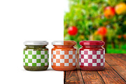 Jam Jar Mockup Set | Label Design, a Cups & Container Mockup by Deeplab (Thumbnail 4 of 14)