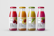 Juice Bottle Mockup Set, a Cups & Container Mockup by Deeplab (Thumbnail 13 of 14)