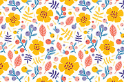 Summer cards, seamless patterns, a Decorative Illustration by Good Studio (Thumbnail 9 of 19)