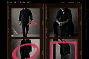 Grunge Contact Sheet Photo Effect, a Social Media Template by DesignerCandies (Thumbnail 3 of 5)