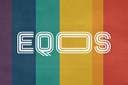 Eqoos Font, a Sans Serif Font by IWMType (Thumbnail 1 of 7)