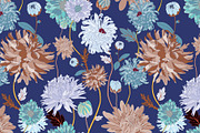 Botanical Seamless Vector, a Pattern Graphic by Ania Illustration (Thumbnail 2 of 9)