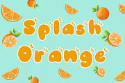 Splash font., a Handwritten Font by JJuta (Thumbnail 5 of 6)