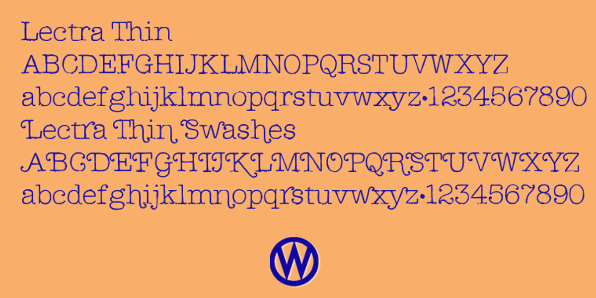 LectraBold, a Font by Wiescher-Design (Photo 2 of 6)