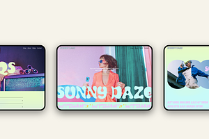 Sunny Daze Squarespace Template