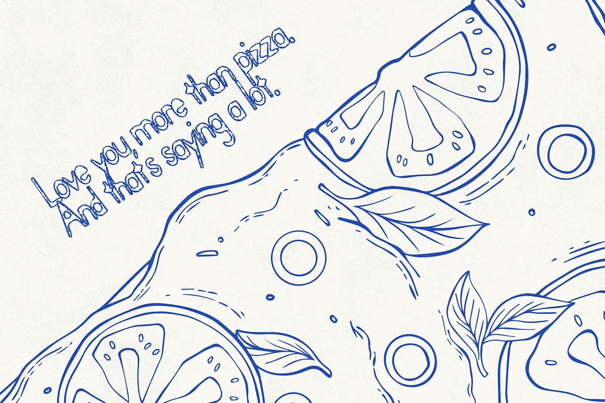Quirkstroke - Weathered Typeface, a Handwritten Font by HipFonts (Photo 4 of 10)