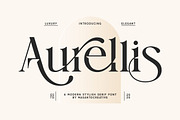 Aurellis – Elegant Luxury Serif Font, a Serif Font by kangfont Studio (Thumbnail 1 of 8)