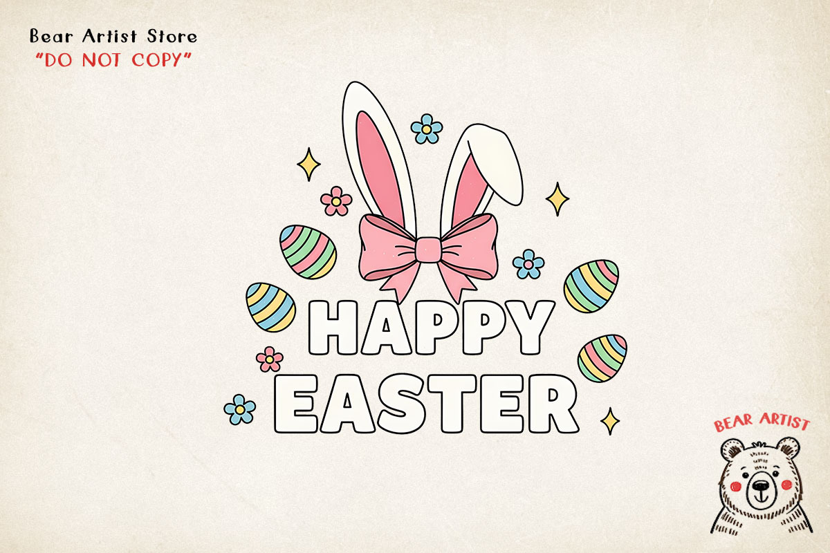 Happy Easter Day Bundle, an Object Graphic by GlitterCraft (Photo 61 of 101)