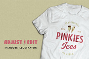 Retro Ice Cream Vans, a Food Illustration by the cabin supply co (Thumbnail 4 of 5)