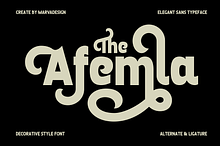 Afemla Font
