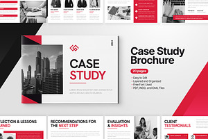 Nostix Case Study Brochure Template, a Presentation Template by TMint Play