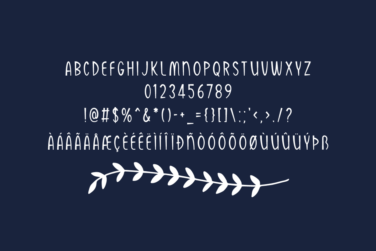 Sombir Typeface preview 5