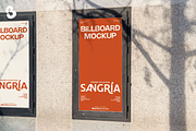 Street Poster Frame Mockup, an Advertising Mockup by Bruto Mockups (Thumbnail 1 of 3)