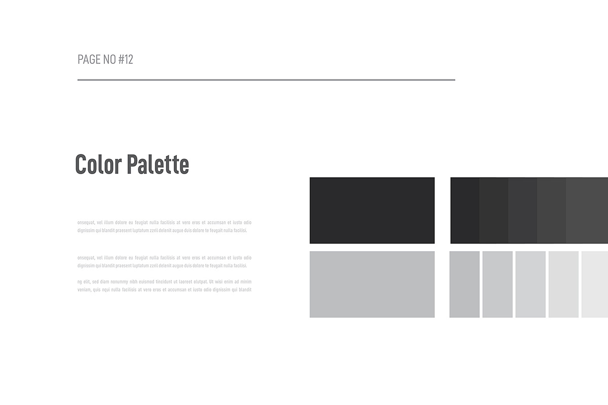 Brand Guidelines Template Design, a Stationery Template by himelgfx (Photo 4 of 7)