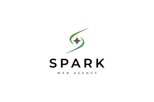 spark logo, a Branding & Logo Template by ZHR Creative