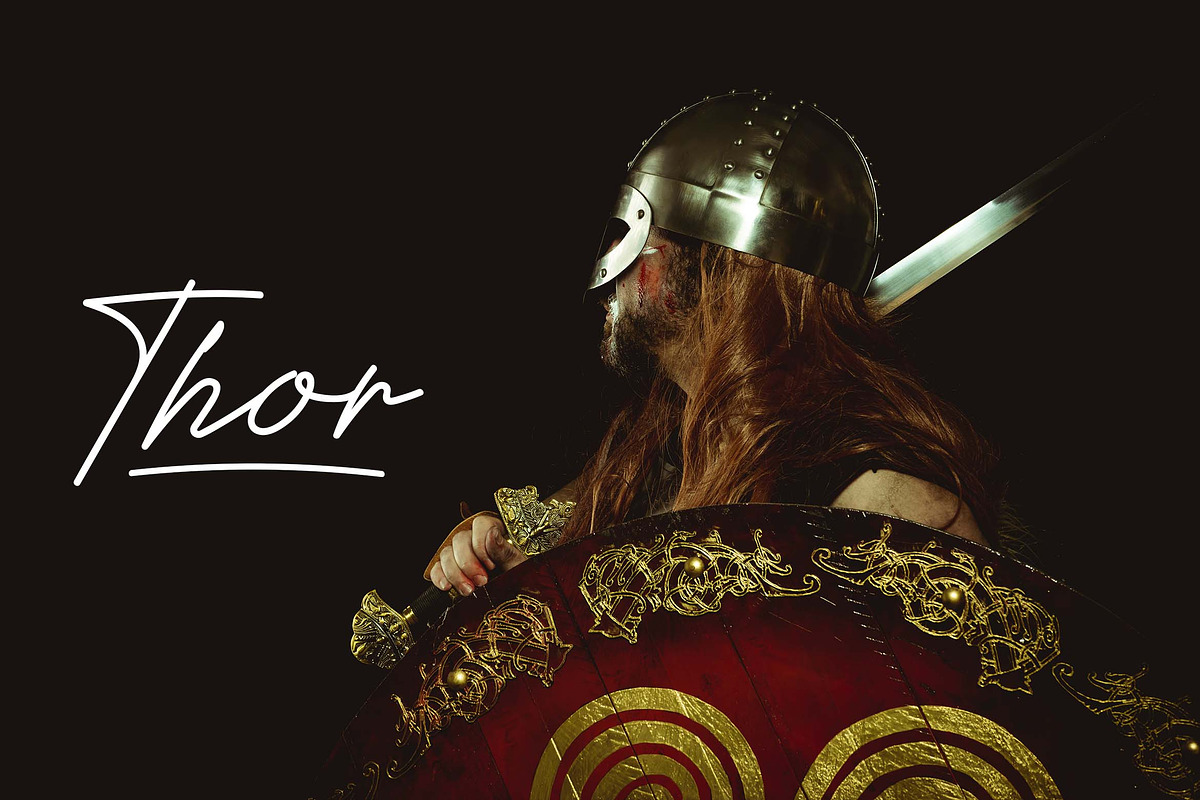 Valkrie, a Script Font by Zelda Graphic (Photo 5 of 7)