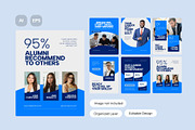 Career Academy Intagram Post, a Social Media Template by Pink Bunny Studio (Thumbnail 3 of 3)