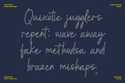 CS Gelda Dashed, a Script Font by Craft Supply Co. (Thumbnail 4 of 8)