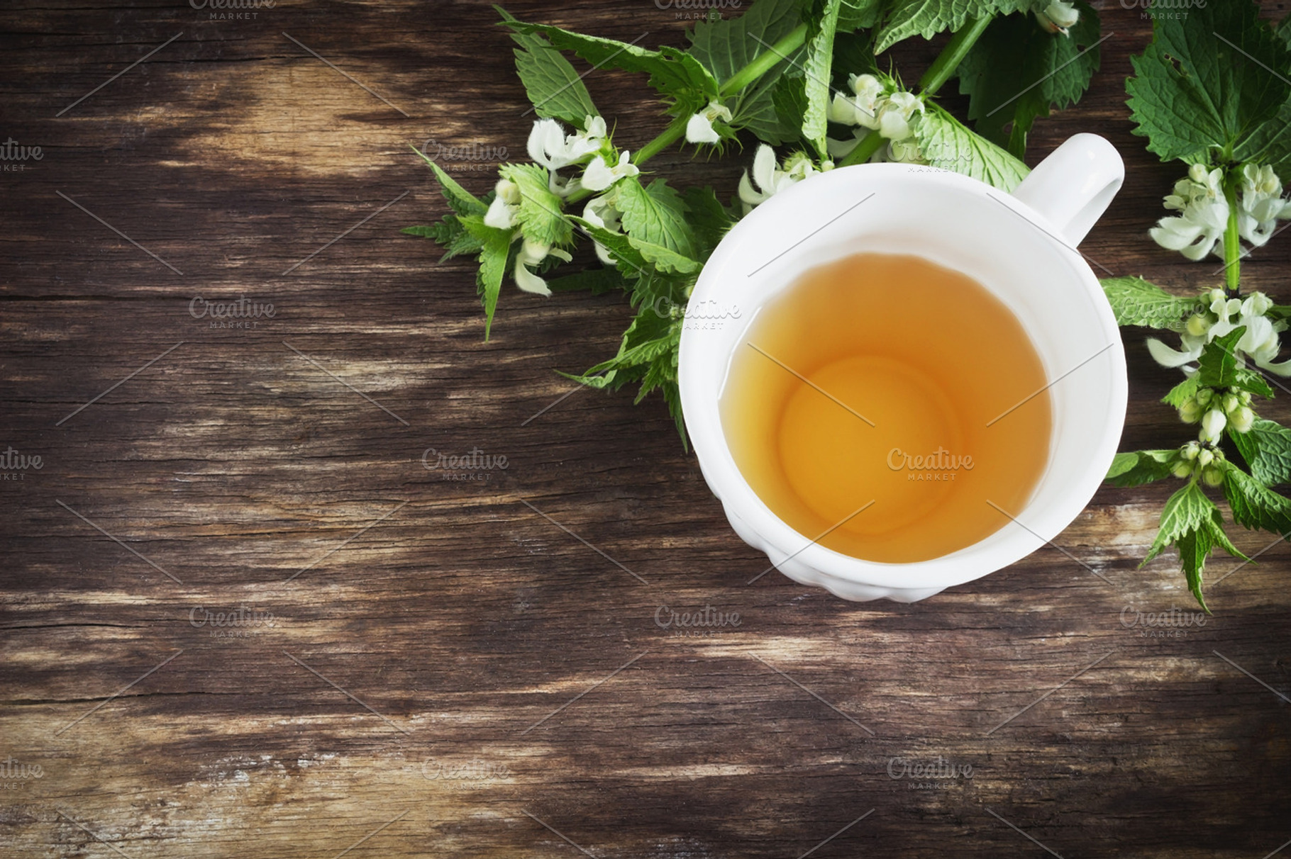 Nettle tea containing nettle, tea, and plant, a Food & Drink Photo by Sweet Cherry Jam