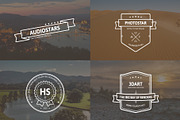 Clean and Clever Insignias - Badges, a Work Illustration by Sargatal (Thumbnail 3 of 4)