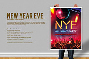 New Year Eve. Party Flyer, a Flyer Template by Flyer Arts (Thumbnail 1 of 4)