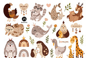 Mother and baby animals collection, an Animal Illustration by JulzaArt (Thumbnail 3 of 9)