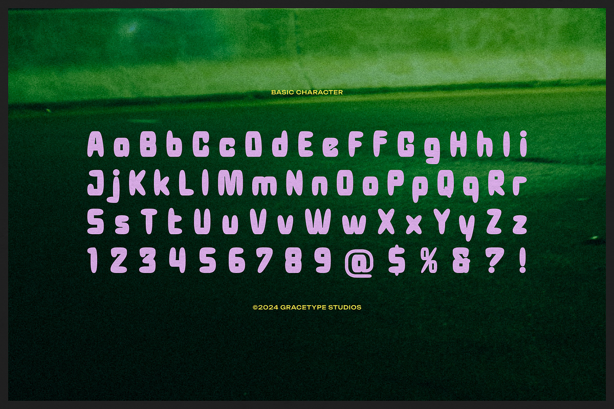 Poulens | Chunky Bold Sans Serif, a Sans Serif Font by gracetype_studio (Photo 10 of 12)