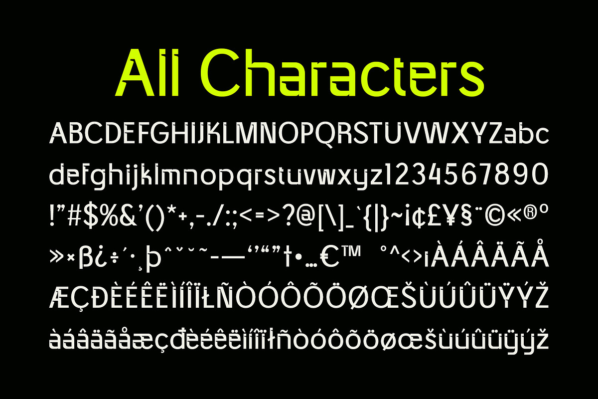 CS Halton – Inktrap Font, a Sans Serif Font by Craft Supply Co. (Photo 8 of 8)