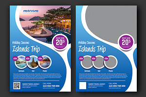 Travelling Flyer Template