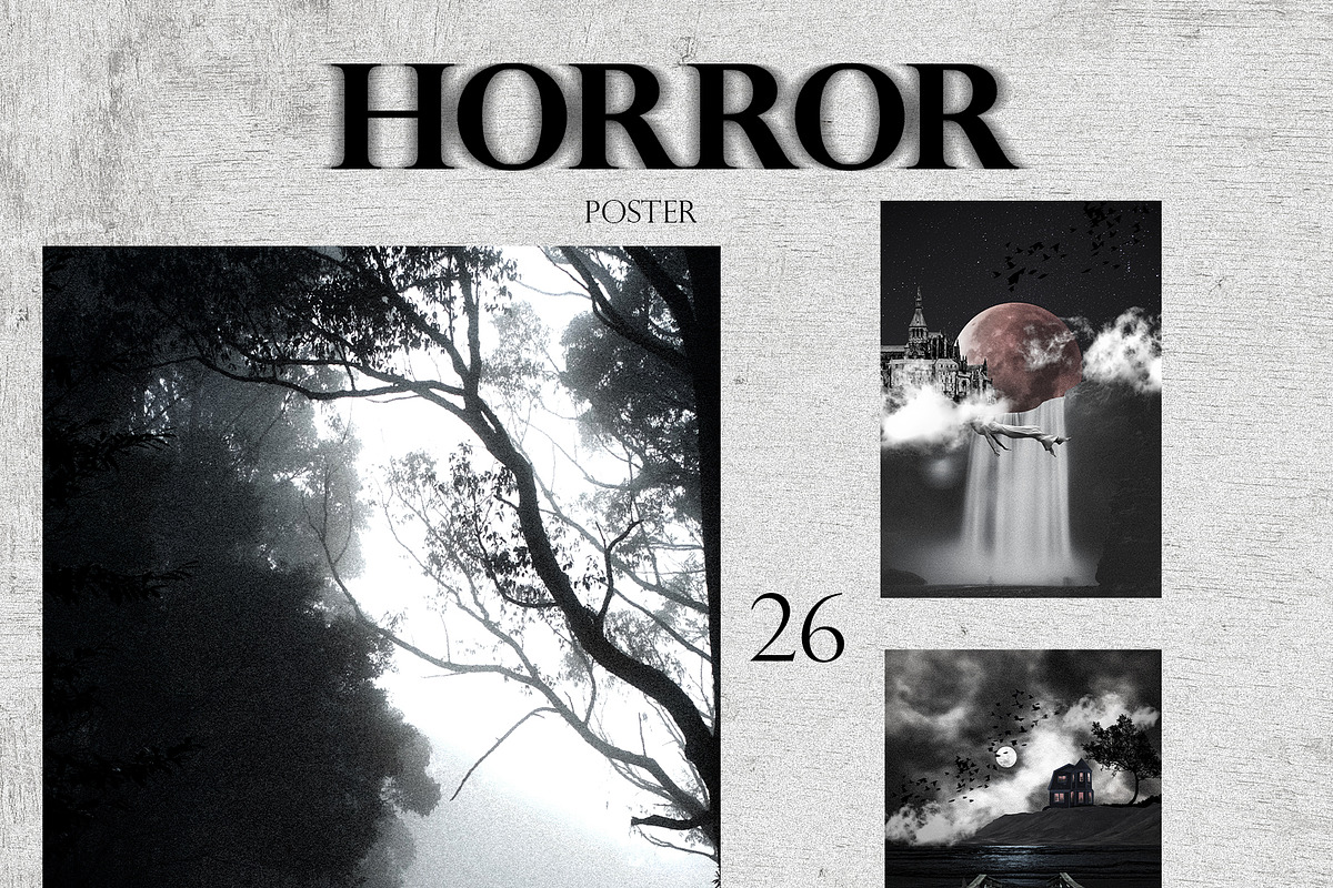 Horror collage. Halloween collection, an Object Graphic by ma_i_vi (Photo 3 of 18)