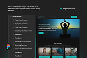 AuraBalance - Mindfulness Landing, a Landing Page Template by productype1 (Thumbnail 2 of 5)