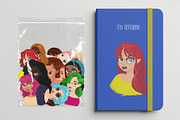 Girls Creator: Personalised Portrait, a Person Illustration by marmarina (Thumbnail 8 of 9)