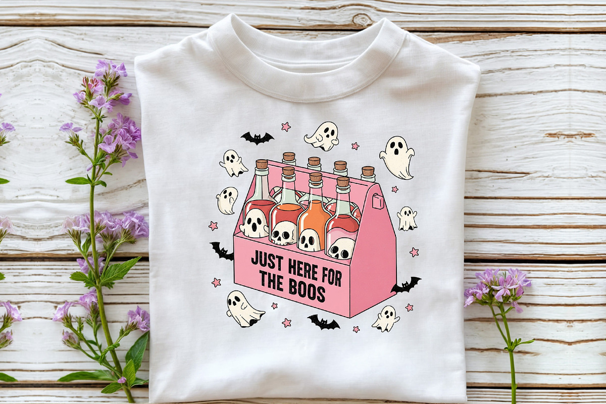 Pink Halloween PNG, an Illustration by DreamCafeArt (Photo 4 of 7)