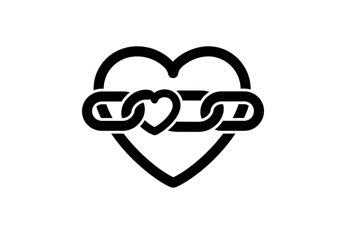 50 Love Bond Heart Icons Vector Bund, an Illustration by Designs_River (Photo 45 of 46)