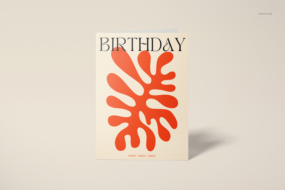 5x7 Folded Greeting Cards Mockup Set, a Merchandise Mockup by creatsy5 (Photo 26 of 33)