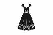 Luxury Dress Clipart Set, an Illustration by hafijul (Thumbnail 12 of 21)