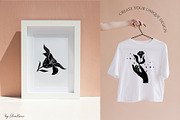 Celestial garden Linocut collection., a Graphic by ElenKoss (Thumbnail 16 of 17)