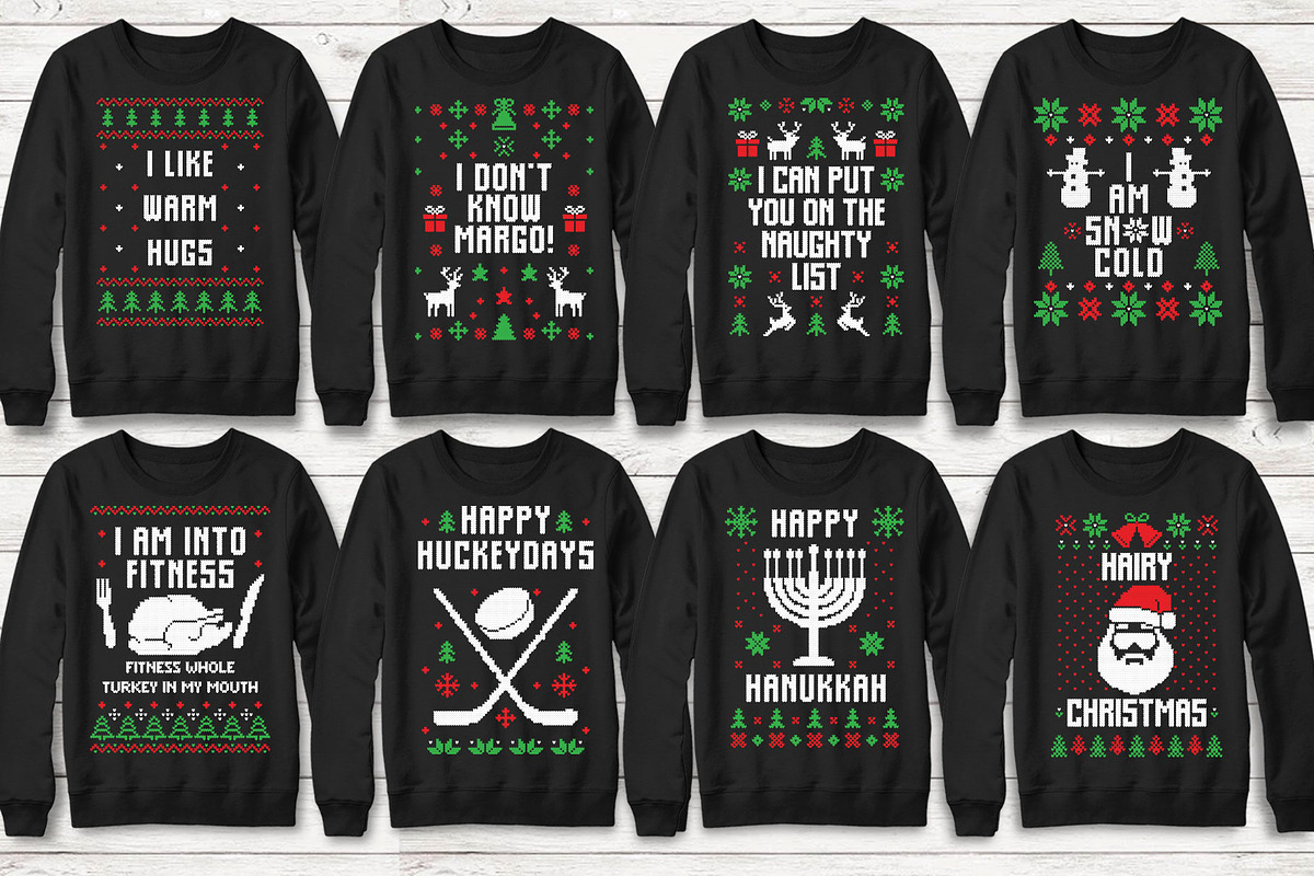 100+ Ugly Christmas Designs, an Illustration by beetlepixels (Photo 8 of 15)