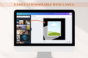 Retro Social Media Templates Canva, a Social Media Template by Boltik Studio (Thumbnail 7 of 9)