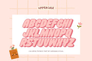 Children Friends - Playful Typeface, a Font by Nirmana Visual (Thumbnail 3 of 7)
