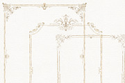 Vintage Gold French Ornamental Set, a Decorative Illustration by AlenaVlasko stock Market (Thumbnail 6 of 9)