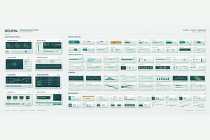 Industrial control panel UI kit