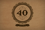 40 Circular Shapes - Vector - Vol. 4, an Object Graphic by Damien (Thumbnail 1 of 5)