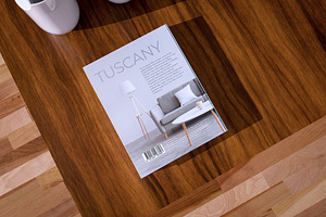 Coffee Table Book Mockup - 12 Views