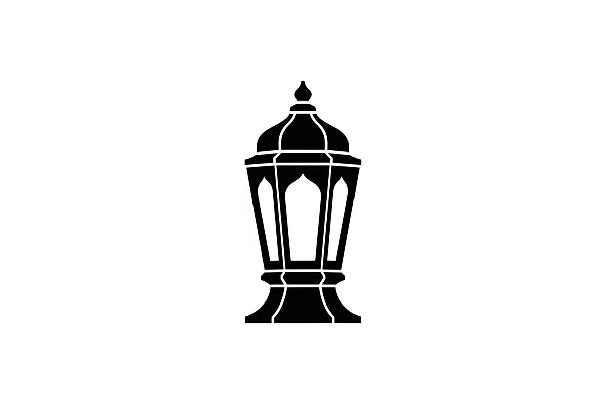 Vintage Street Lantern Silhouette Bu, an Illustration by hafijul (Photo 51 of 51)