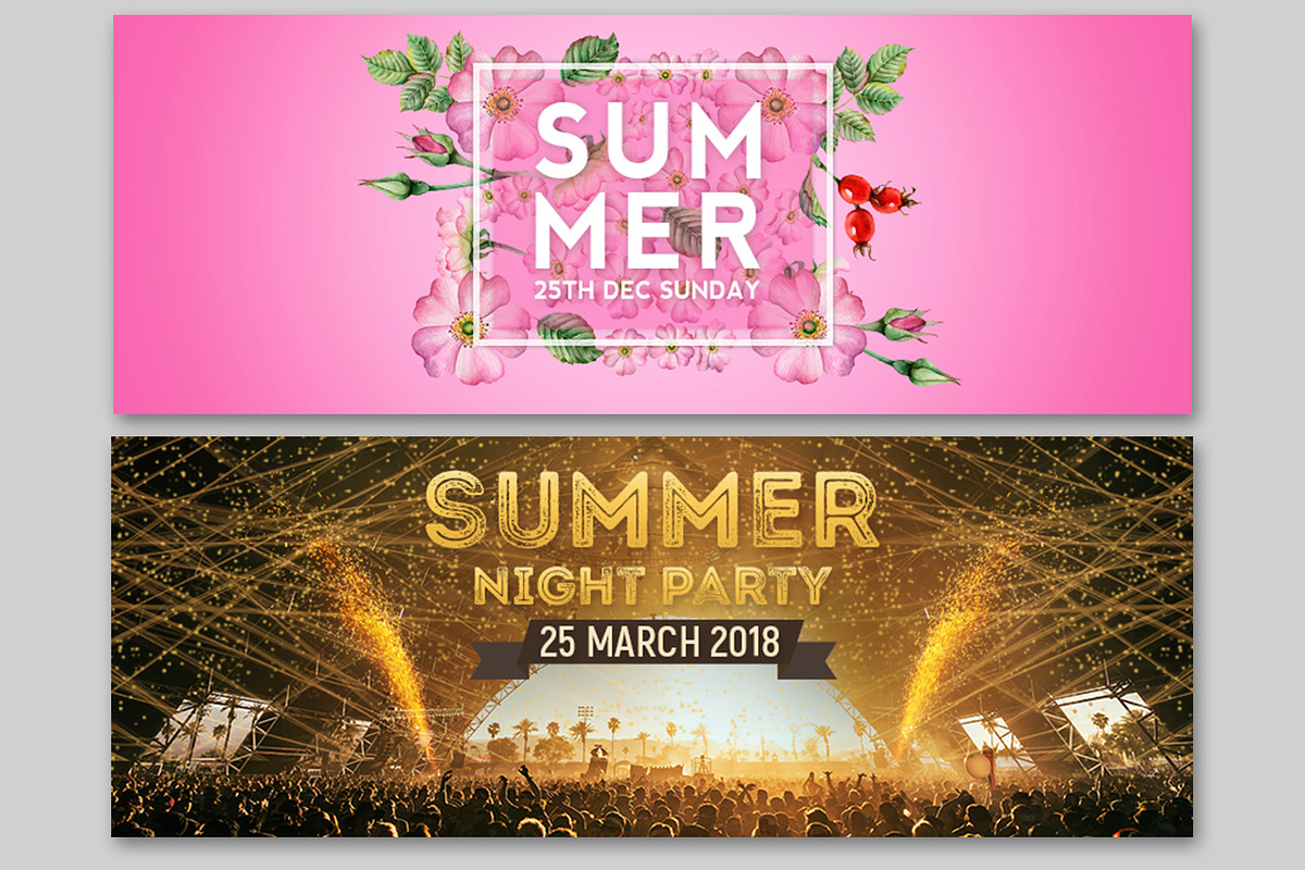 Summer Facebook Cover, a Social Media Template by Creative  designer (Photo 13 of 16)