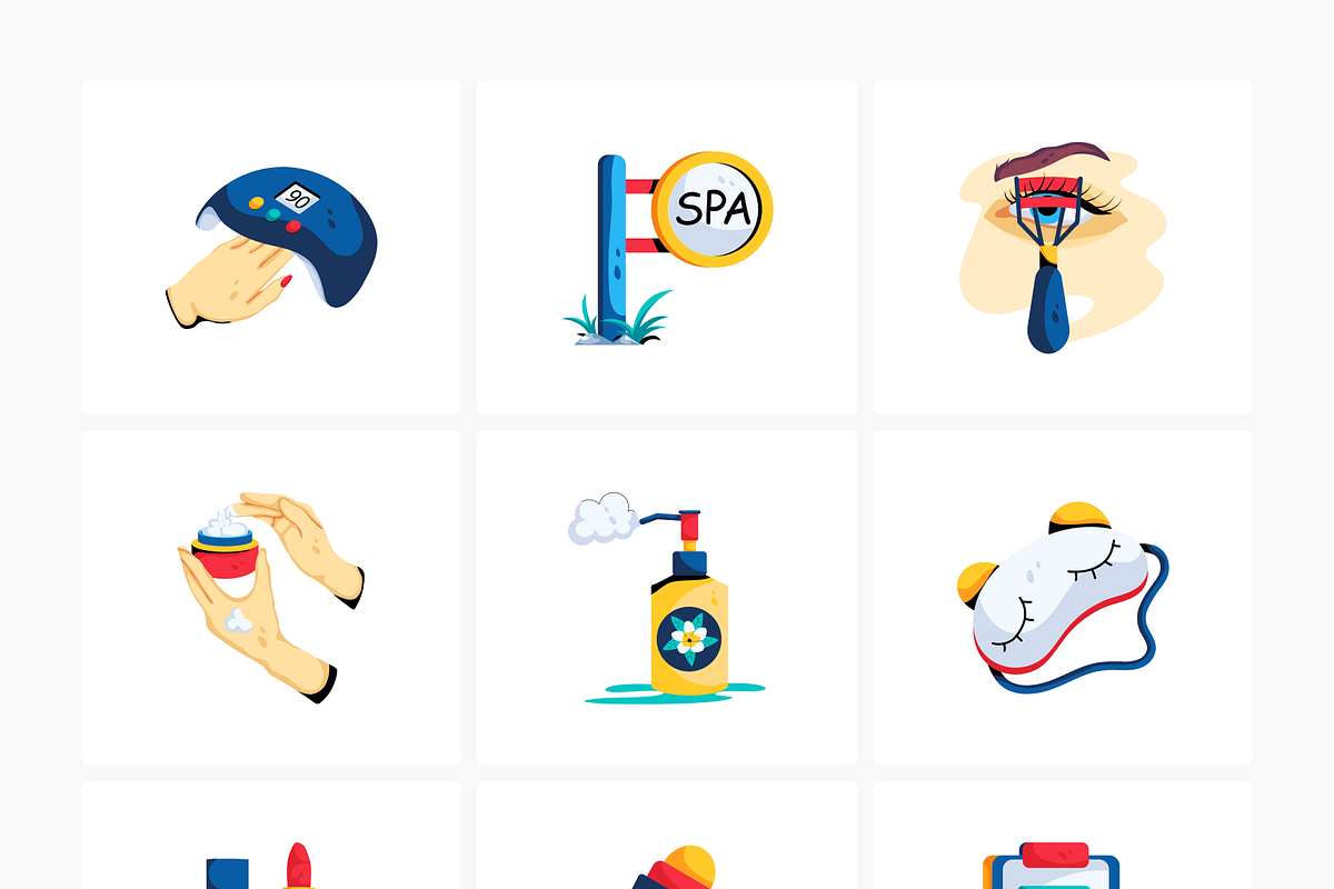 Animated Beauty Icons, a Duotone Icon by Prosymbols (Photo 7 of 16)